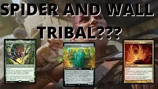 SPIDER AND WALL KINDRED DECK || Minsc & Boo, Timeless Heroes || EDH Commander Deck Tech