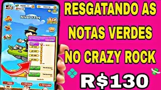 JOGO PAGANDO NO PIX DE VERDADE! App Crazy Rock paga - como Sacar Crazy Rock