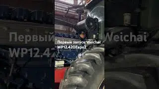 Weichai WP12.420Eвро2. Установка двигателя Weichai 420л.с. взамен Qummins QSM11 на Бюлер-2375