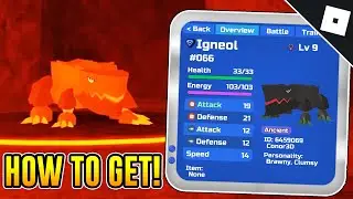 How to get IGNEOL in LOOMIAN LEGACY | Roblox