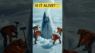 Shark Frozen in Ice Got Rescued! 🦈 #shorts #shark