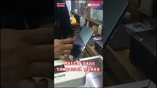 💯Vivo v27 ❌ Nano uv matte tempered glass install | curved display ⚒️ nano matte 💀 screen protector