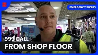 Woman Collapses While Shopping in Store | Emergency Bikers