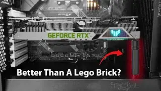 Best Simple Anti Sag GPU Brace Support Holder Bracket - ASUS 3080 Tuf Looking Fresh