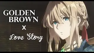 Violet Evergarden | Golden Brown X Love Story(ilblu) #reels #shorts #animeedit #amv #violetedit