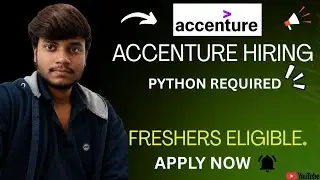 Accenture Hiring 2026 | Custom Software Engineer | Python Jobs for Freshers | 0-2 Years | Apply Now