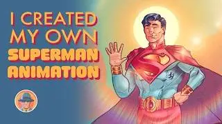 I Created My Superman Animation!!! #superman #animation #comics