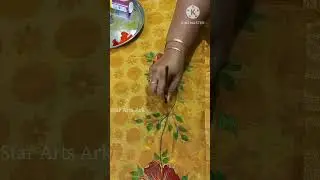 Simple Dupatta Design for haldi function..