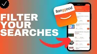 How to filter your searches in the Banggood app?