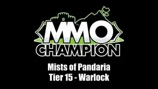 Tier 15 - Warlock Armor Set