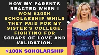 How My Parents Reacted When I Won $100K Scholarship While They Paid for My Sister’s College