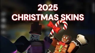 ALL new 2025 christmas skins showcase in forsaken