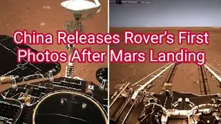 China Rover First Photos After Mars Landing | Zhurong rover first image