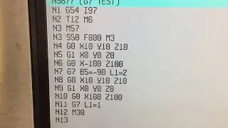 Millplus, DMG DMU80t, G7 пример