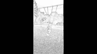 Jumping off swings