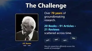 Kantor Research System: AI-Powered Access to 70 Years of Interbehavioral  Psychology