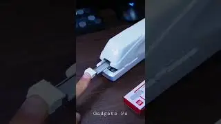 Smart Stapler Paper Punching #shorts #ytshorts #gadgetspe