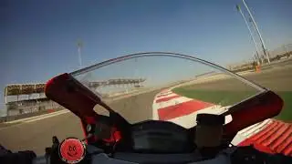 Watching the F1 from Bahrain? How Mike Spike Edwards rides the track on Ducati motorcycle motorbike