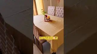 Dining Table Makeover 🏡🌸 , Dining Table Decor 😇 #homedecor #diningtable #shortvideo #shorts