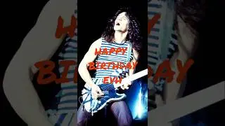 Happy Birthday Eddie Van Halen &lrm;@VanHalen&nbsp; #vanhalen #vinyl #collection #reels #shorts #rock