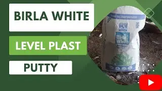 Birla White Level Plast Putty, Level plast#birlawhite #putty #lovelycolours #ompaintingworks