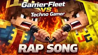 I Create Techno Gamer vs GamerFleet Rap Song 😱 || Techno Gamer vs GamerFleet Rap Song 🎤