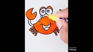 How to draw a crab easy step by step | SEMI REALISTIC DRAWING