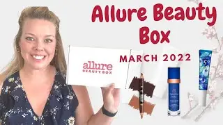 1st Allure Beauty Subscription March 2022 | Unboxing | Sunday Riley Eyeko | Women Over 30