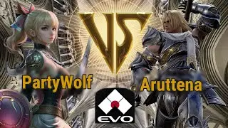 PartyWolf (Cassandra) VS Aruttena (Siegfried) | Soulcalibur VI