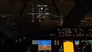 MSFS 2020 | Seoul Night Landing + HUD  | Boeing 787 - 10 | WQHD 4K Ultra Graphics
