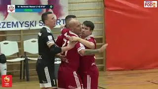 [2022-10-09]🔷📺⚽Bramki ⚔ EUROBUS Przemyśl 🆚 AZS UEK Kraków
