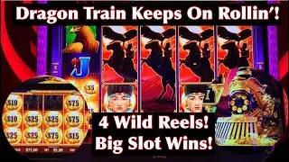 Dragon Train Slots Keep On Rolling - Free Spins and Bonus Wins Across All 4 Versions