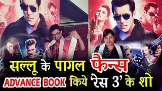Salman's RACE 3 Booking Starts - FANS Poses With Posters