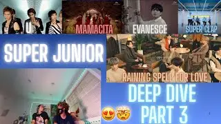 SUPER JUNIOR | U , MAMACITA , EVANESCE, SUPER CLAP ,RAINING SPELL FOR LOVE REACTION 😍🤯