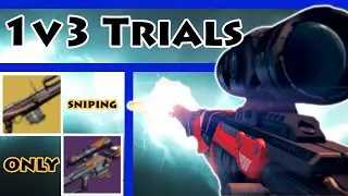 1v3 Trials Double Snipers Challenge #3 | Destiny