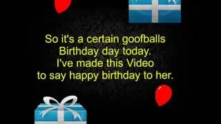 Rachel Ballinger - Birthday