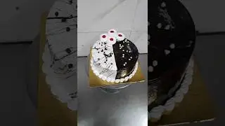 1kg choco vanilla  cake design #shortvideo #cakedesign #shortsfeed #cakeart #trending #chocolatecake