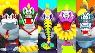 Donkey Kong Bananza - All Bananza Transformations & Pauline Songs