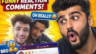 Arjun Kapoor comment reaction 🙈😁