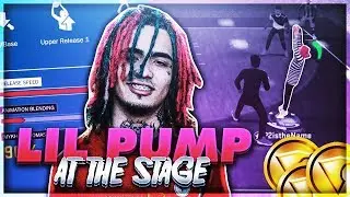 USING LIL PUMP'S IRL JUMPSHOT AT THE STAGE ON NBA 2K18!! + INSANE CHRISTMAS GIVEAWAY!