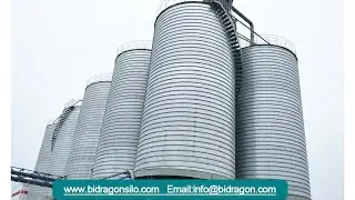 Soybean Storage in Steel Silos