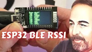 Использование TTGO T-Display для сканирования BLE RSSI (индикатор уровня принимаемого сигнала Bluetooth с низким энергопотреблением).