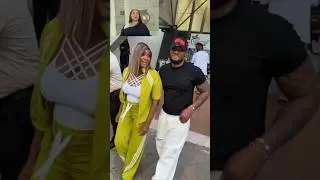 Blessing CEO received her man in style as he arrived Asaba ahead of their wedding