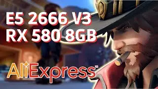 Overwatch 2 rx 580 8gb 2048 sp + e5 2666 v3 - Overwatch 2 gameplay #4k