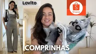 COMPRINHAS NA SHOPEE | LOVITO | BLUSAS, CALÇAS, MACACÃO e muito + LOOKS SHOPEE, LOOKS LOVITO ✨