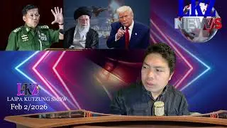 Feb 2 Min Aung Hlaing le Trump thawngpang
