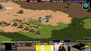 C5T5 - AoE 22 Random BiBi, Thầu vs Chim Sẻ, HeHe Ng&agrave;y 24-11-2018