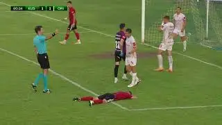 KUSTOŠIJA vs ORIJENT 1:2 (prva utakmica, kvalifikacije za popunu SuperSport Prve nogometne lige)