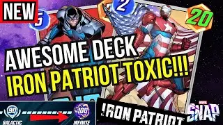 This IRON PATRIOT Deck Is AWESOME!!!