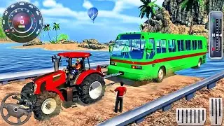 Chained Tractor Towing Rescue Offroad Driver Simulator - Android GamePlay